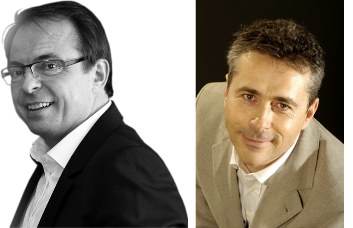 Figuur 3: Bertrand Barré et Francis Lepage